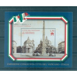 Vaticano 2011 - Y & T foglietto n. 37 - Unità d' Italia (Michel foglietto n. 35)