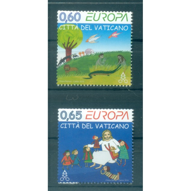 EUROPA - VATICAN 2010 Children's Books set