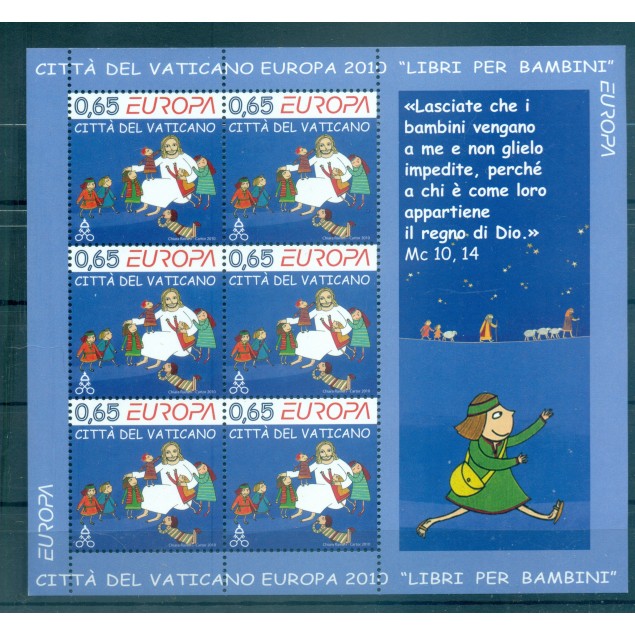 Vaticano 2010 - Y & T n. 1519/20 - Europa (Michel n. 1669/70KB)