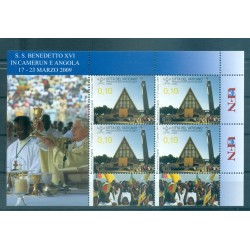 Vatican 2010 - Y & T n. 1540/42 - Journeys of Pope Benedict XVI (Michel n. 1683/85)