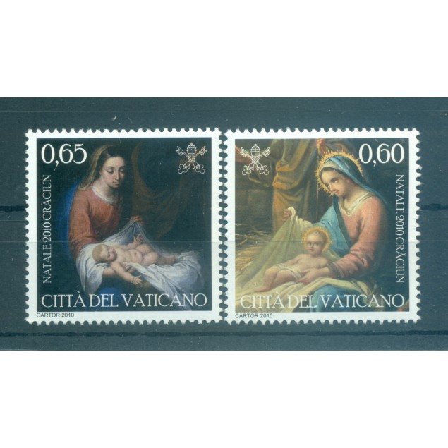 Vaticano 2010 - Y & T n. 1533/34 - Natale (Michel n. 1686/87)