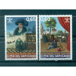 SCRITTORI - WRITERS VATICAN 2010 Tolstoj & Cechov