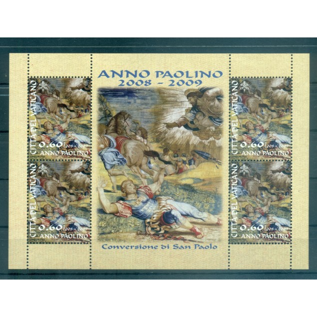 Vatican 2008 - Mi.  n. 1470/1472 KB - Saint Paul