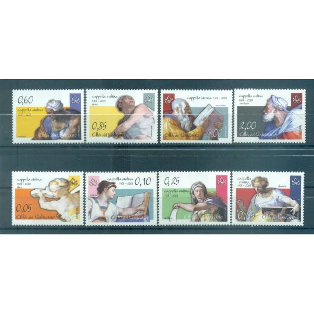 Vatican 2008 - B.1442/49 - Sistine Chapel