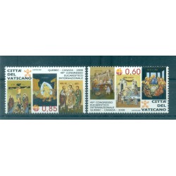 Vatican 2008 - B.1453/54 - 49th International Eucharistic Congress