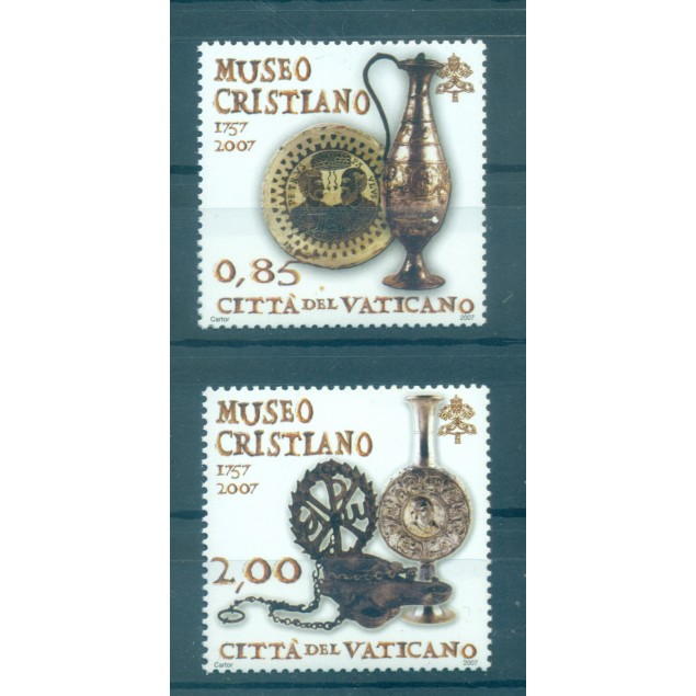 Vatican 2007 - Mi. n. 1578/1579 - "Museo Cristiano"