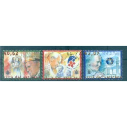 Vatican 2003 - Y & T n. 1325/27 - Journeys of Pope John Paul II (Michel n. 1471/73)