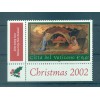 NATALE - CHRISTMAS VATICAN 2002 Arte Art