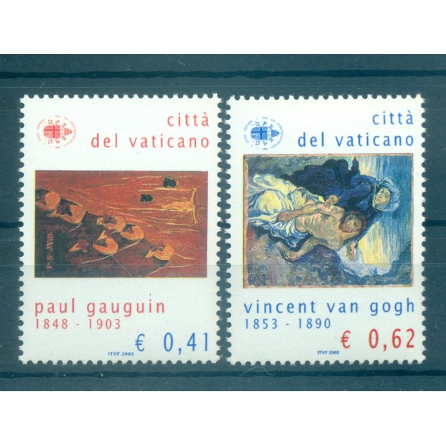 ARTE - ART VATICAN 2003 Gauguin & Van Gogh set