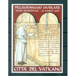 Vatican 1989 - Mi. n. 988/992 - "Viaggi del Papa" John Paul II