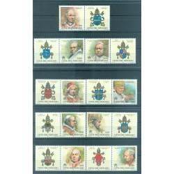 Vatican 2000 - Y & T n. 1185/93 - Les Papes et les Années Saintes (Michel n. 1327/35)