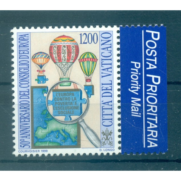 Vatican 1980 - Mi. n. 759/763 - Saint Benoît de Nursie