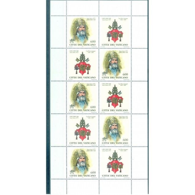 Vatican 1999 - Y & T n. 1129/36 - Popes and Holy Years (Michel n. 1269/76)