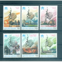 Vatican 1997 - Y & T n. 1090/95 - Journeys of Pope John Paul II (Michel n. 1227/32)