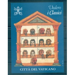 Vatican 1997 - Y & T sheet n. 17 - A look at the Classics (Michel shet n. 17)