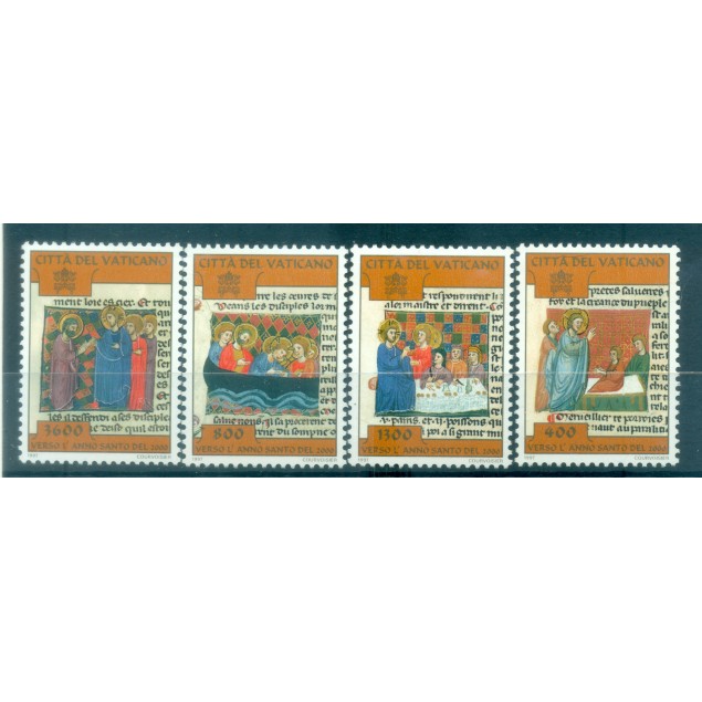 Vaticano 1997 - Mi. n. 1084/87 - Verso l'Anno Santo 2000 (Michel n. 1222/25)