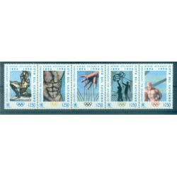 Vatican 1996 - Y & T n. 1038/42 - Centenary of the Olympic Games (Michel n. 1174/78)