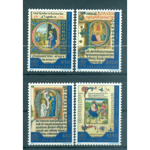 Vaticano 1996 - Mi. n. 1025/28 - Verso l'Anno Santo 2000 (Michel n. 1163/66)