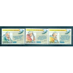 Vatican 1993 - Y & T n. 963/65 - Journeys of Pope John Paul II (Michel n. 1101/03)