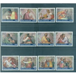 Vatican 1991 - Y & T n. 891/902 - Sistine Chapel (Michel n. 1023/34)