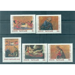 Vatican 1990 - Y & T n. 886/90 - Christmas (Michel n. 1018/22)