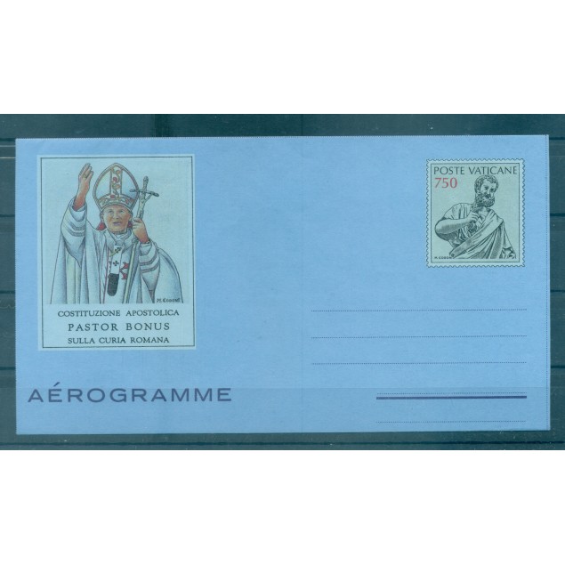 Vatican 1988 - Aérogramme "Pastor Bonus"