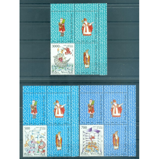 Vatican 1987 - Mi. n. 934/936 - Saint Nicolas de Bari