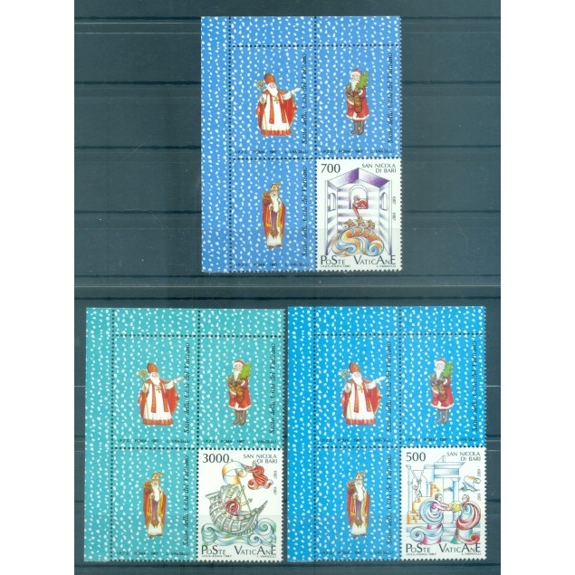 Vatican 1987 - Y & T n. 825/27 - Saint Nicholas (Michel n. 934/36)