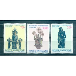 Vatican 1987 - Y & T n. 806/08 - Évangélisation de la Lituanie (Michel n. 913/15)