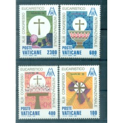 Vatican 1985 - Y & T n. 779/82 - Congrès eucharistique (Michel n. 876/79)