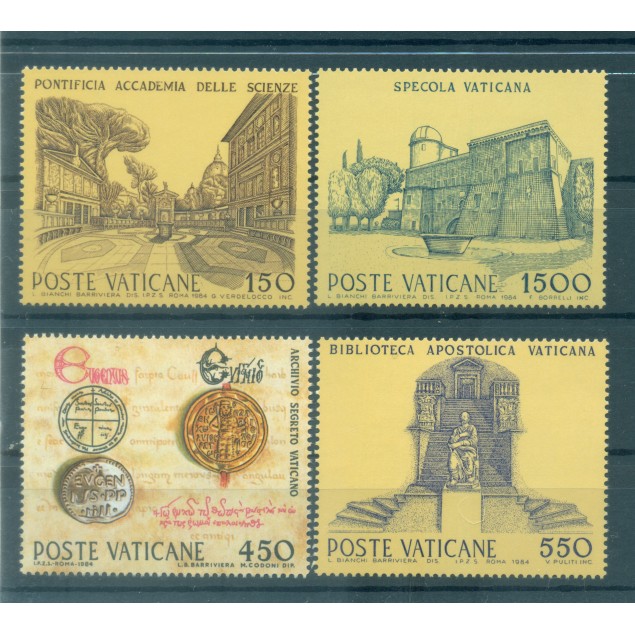 Vaticano 1981 - Mi. n. 779/782 - Radio Vaticano 50°
