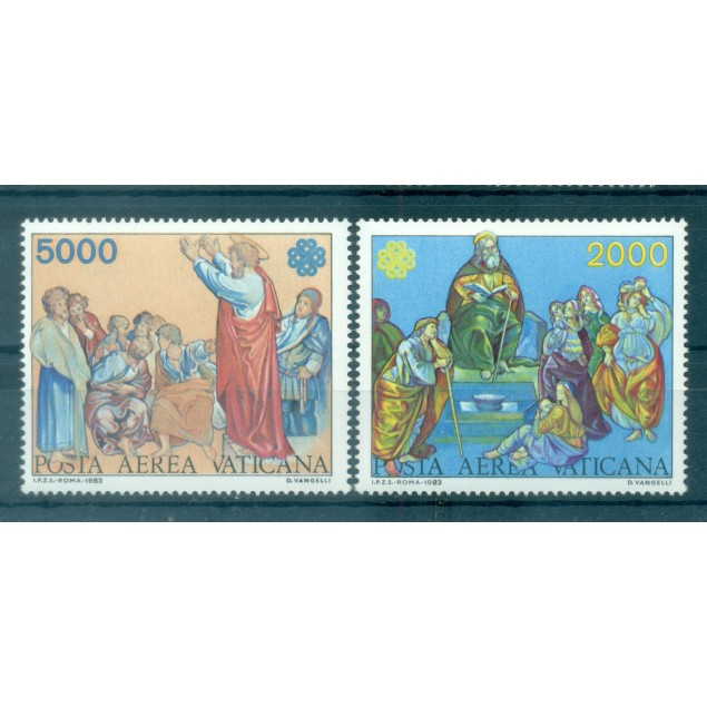 Vatican 1980 - Mi. n. 759/763 - Saint Benoît de Nursie