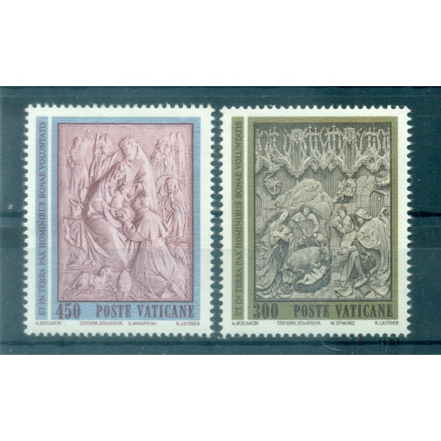 Vatican 1982 - Y & T n. 737/38 - Christmas (Michel n. 814/15)