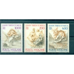 Vatican City 1980 - Mi. n. 759/763 - St. Benedict of Nursia