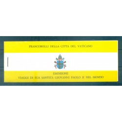 Vatican 1981 - Y & T carnet n. C715 - Voyages du pape Jean-Paul II