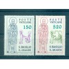 Vatican 1980 - Mi. n. 759/763 - Saint Benoît de Nursie