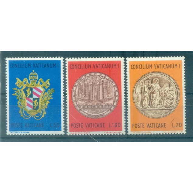Vatican 1966 - Y & T n. 502/04 - First Vatican Council (Michel n. 561/63)