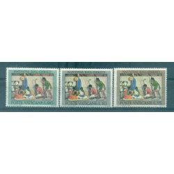 Vaticano 1962 - Y & T n. 371/73 - Natale (Michel n. 420/22)