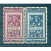 Vatican 1951 - Y & T  n. 20/21 air mail - Gratian (Michel n. 185/86)
