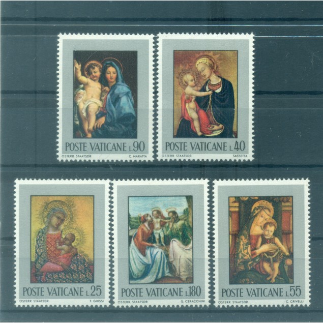 Vatican 1971 - Y & T n. 522/26 - La Sainte Famille (Michel n. 581/85)