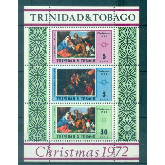 Trinidad and Tobago 1972 - Y & T sheet n. 6 - Christmas (Michel sheet n. 6)