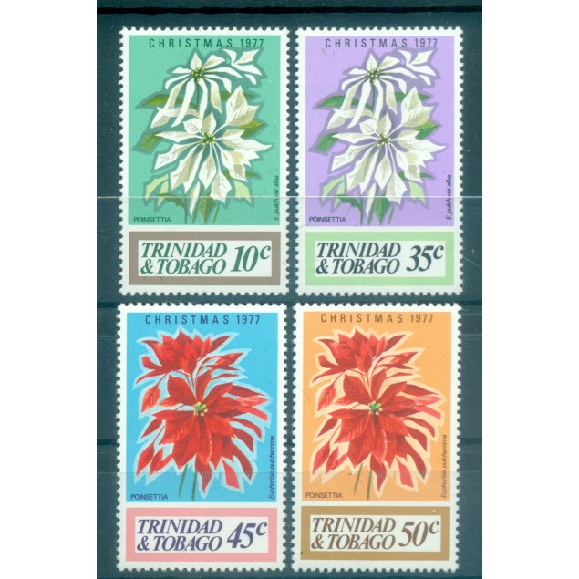 Trinidad e Tobago 1977 - Y & T  n. 362/65 - Natale (Michel n. 358/61)