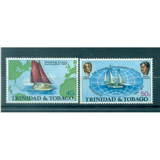 Trinité-et-Tobago  1974 - Y & T n. 330/31 - Croisière transatlantique (Michel n. 326/27)