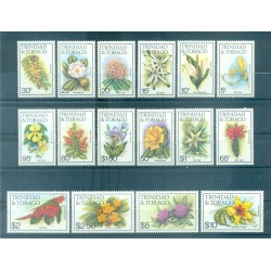 Trinité-et-Tobago  1983 - Y & T  n. 483/98 - Série courante (Michel  n. 479/94)