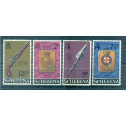 Sainte-Hélène 1972 - Y & T n. 253/56 - Equipements militaires (Michel n. 254/57)