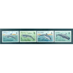 Saint Helena 1987 - Y & T n. 470/73 - Marine mammals (Michel n. 473/76)