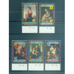 Sant'Elena 1991 - Y & T n. 551/55 - Natale (Michel n. 557/61)