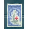 Saint-Pierre et Miquelon 1963 - Yvert et Tellier n. 369 - Croix-Rouge internationale (Michel n. 404)