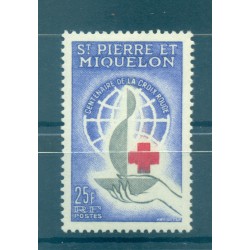 Saint-Pierre et Miquelon 1963 - Yvert et Tellier n. 369 - International Red Cross (Michel n. 404)