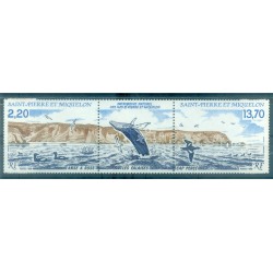 Saint-Pierre et Miquelon 1988 - Y & T.  n. 495A - Patrimonio naturale (Michel n. 566/67Z)